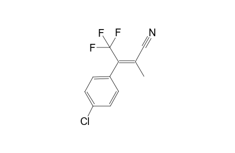 4,4,4-trifluoro-3-(4-chlorophenyl)-2-methyl-but-2-enenitrile