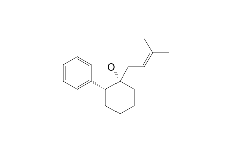 (+/-)-1-(3-METHYL-2-BUTENYL)-2-PHENYLCYCLOHEXAN-1-OL