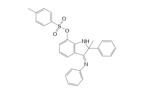 2-Methyl-2-phenyl-3-phenylimino-7-[(p-tolylsulphonyl)oxy]indoline