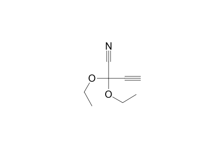 2,2-Diethoxy-3-butynenitrile