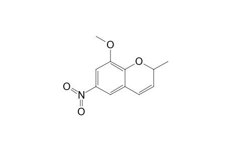 2H-8-Methoxy-2-methyl-6-nitro-1-benzopyran