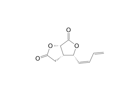 (3aS*,4R*,6aS*)-4-[(1Z)-1,3-Butadienyl]perhydro-furo[3,4-b]furan-2,6-dione