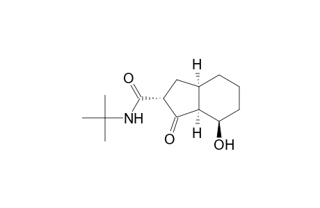 1H-Indene-2-carboxamide, N-(1,1-dimethylethyl)octahydro-7-hydroxy-1-oxo-, (2.alpha.,3a.alpha.,7.beta.,7a.alpha.)-