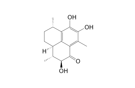 (2S,3R,3aR,6S)-2,7,8-trihydroxy-3,6,9-trimethyl-2,3,3a,4,5,6-hexahydrophenalen-1-one