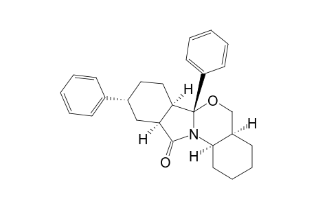 9,12B-DIPHENYL-2A,3,4,5,6,6A,8A,9,10,11,12,12A-DODECAHYDROISOINDOLO-[2,1-A]-[3,1]-BENZOXAZIN-8-ONE