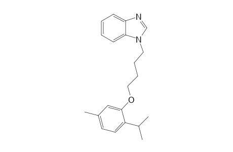 1-{4-[5-methyl-2-(propan-2-yl)phenoxy]butyl}-1H-1,3-benzodiazole