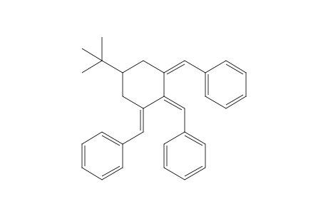 1,2,3-Tris(benzylidene)-5-tert-butylcyclohexane