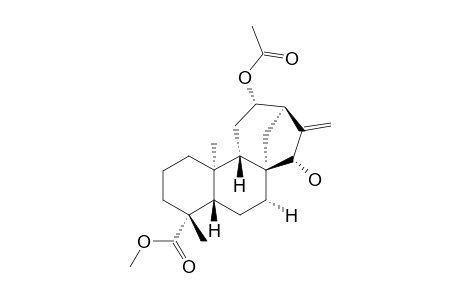 Methyl ent-12.beta.- Acetoxy-15.beta.-hydroxykaur-16-en-19-oate