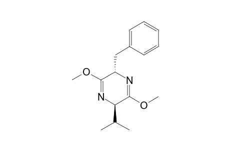 (3R,6S)-6-Benzyl-3-isopropyl-2,5-dimethoxy-3,6-dihydropyrazine