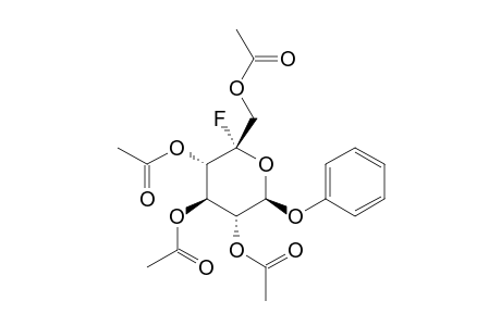 PHENYL-TETRA-O-ACETYL-5-FLUORO-BETA-D-GLUCOPYRANOSIDE