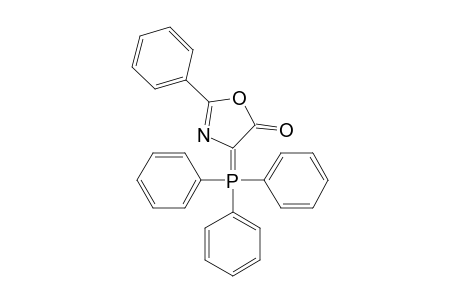 2-PHENYL-4-TRIPHENYLPHOSPHORANYLIDENE-5(4H)-OXAZOLONE