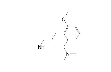 1-[3-methoxy-2-[3-(methylamino)propyl]phenyl]ethyl-dimethyl-amine