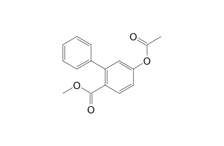 Methyl 5-(Acetyloxy)biphenyl-2-carboxylate