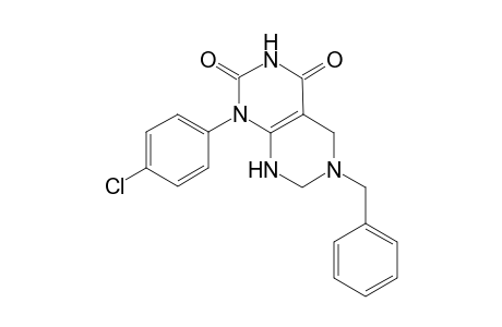 Pyrimido[4,5-d]pyrimidine-2,4(1H,3H)-dione, 1-(4-chlorophenyl)-5,6,7,8-tetrahydro-6-(phenylmethyl)-
