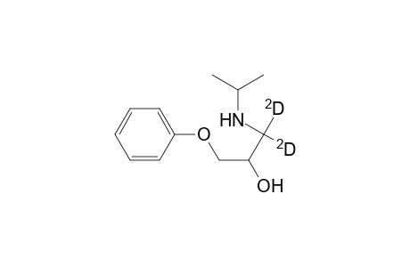 2-Propan-1,1-D2-ol, 1-[(1-methylethyl)amino]-3-phenoxy-