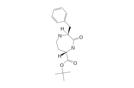 HEXAHYDRO-1H-3-OXO-2(S)-BENZYL-5(S)-TERT.-BUTYLOXYCARBONYL-1,4-DIAZEPINE