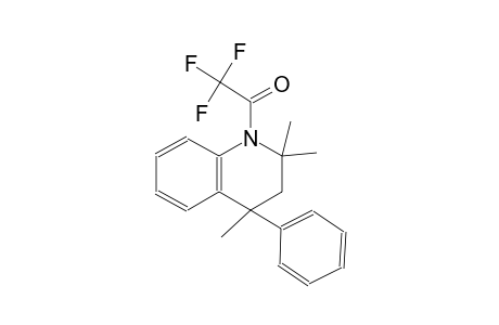 quinoline, 1,2,3,4-tetrahydro-2,2,4-trimethyl-4-phenyl-1-(trifluoroacetyl)-