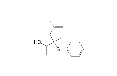 3,5-Dimethyl-3-phenylthiohex-5-en-2-ol