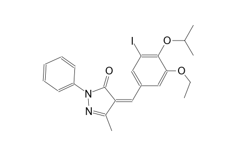 (4Z)-4-(3-ethoxy-5-iodo-4-isopropoxybenzylidene)-5-methyl-2-phenyl-2,4-dihydro-3H-pyrazol-3-one
