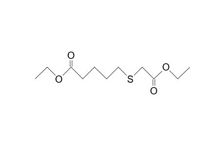 5-(Ethoxycarbonyl-methylthio)-pentanoic acid, ethyl ester
