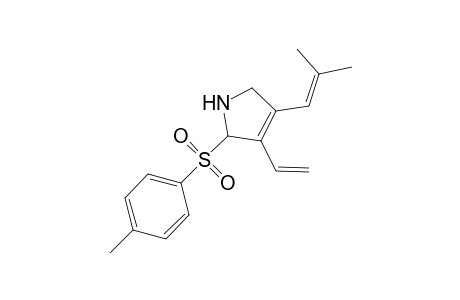 3-Ethenyl-(4'-methylphenylsulfonyl)-4-(2'-methylprop-1'-enyl)-2,5-dihydropyrrole
