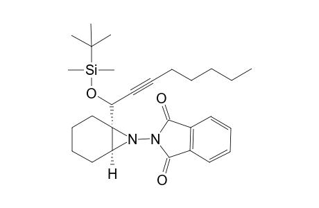 2-((1R,6S)-1-((S)-1-((tert-butyldimethylsilyl)oxy)oct-2-yn-1-yl)-7-azabicyclo[4.1.0]heptan-7-yl)isoindoline-1,3-dione