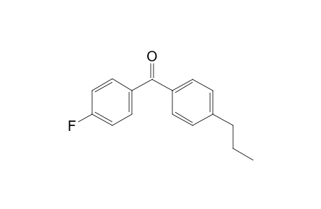 (4-Fluorophenyl)(4-propylphenyl)methanone