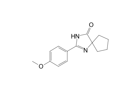 2-(4-Methoxyphenyl)-1,3-diazaspiro[4.4]non-1-en-4-one