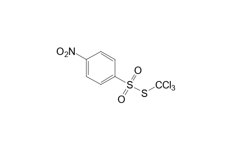 p-nitrobenzenethiosulfonic acid, trihloromethyl ester