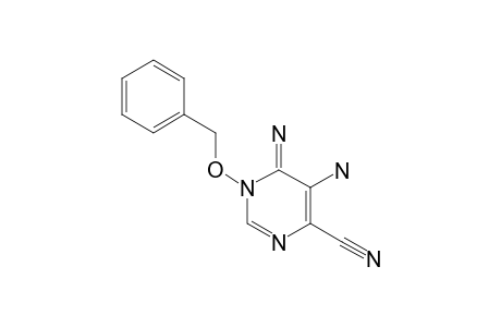 5-AMINO-1-BENZYLOXY-4-CYANO-6-IMINO-1,6-DIHYDROPYRIMIDINE