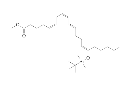 Methyl 15-(tertbutyldimethylsiloxy)eicosan-5(Z),8(Z),10(E),14(Z)-tetraenoate