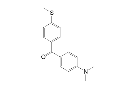 Methanone, [4-(dimethylamino)phenyl][4-(methylthio)phenyl]-