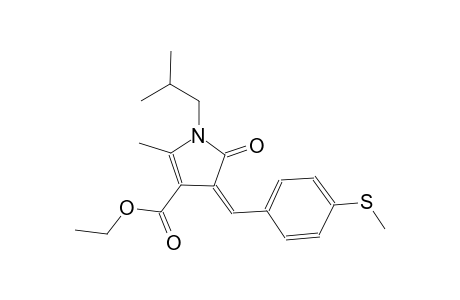 1H-pyrrole-3-carboxylic acid, 4,5-dihydro-2-methyl-1-(2-methylpropyl)-4-[[4-(methylthio)phenyl]methylene]-5-oxo-, ethyl ester, (4Z)-
