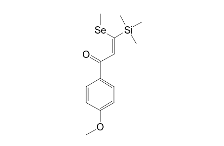 1-METHYLSELENENYL-3-OXO-3-(4-METHOXYPHENYL)-1-TRIMETHYLSILYL-1-PROPENE