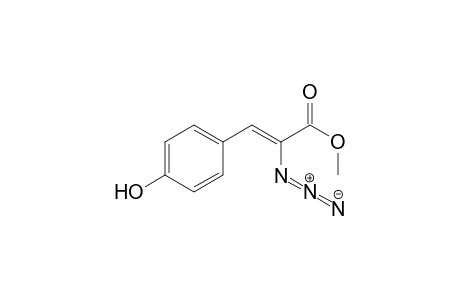 2-Propenoic acid, 2-azido-3-(4-hydroxyphenyl)-, methyl ester, (Z)-