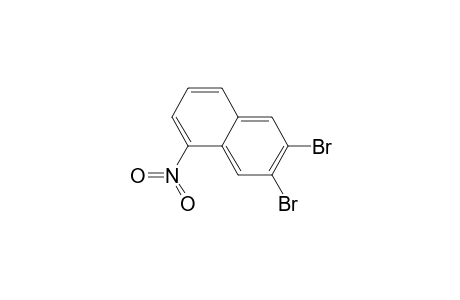 Naphthalene, 6,7-dibromo-1-nitro-