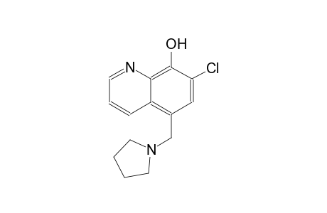 7-chloro-5-(1-pyrrolidinylmethyl)-8-quinolinol