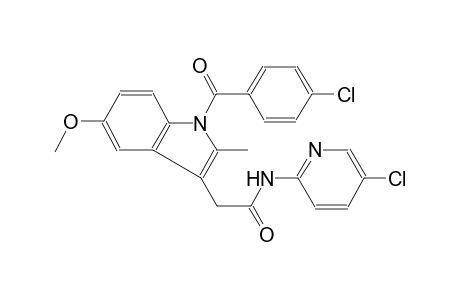 1H-indole-3-acetamide, 1-(4-chlorobenzoyl)-N-(5-chloro-2-pyridinyl)-5-methoxy-2-methyl-