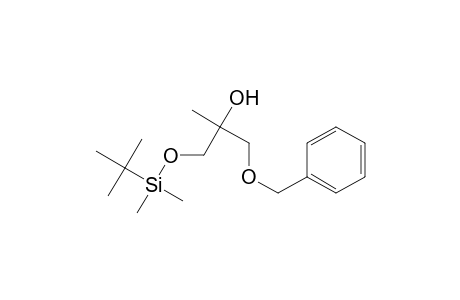 2-Propanol, 1-[[(1,1-dimethylethyl)dimethylsilyl]oxy]-2-methyl-3-(phenylmethoxy)-, (R)-