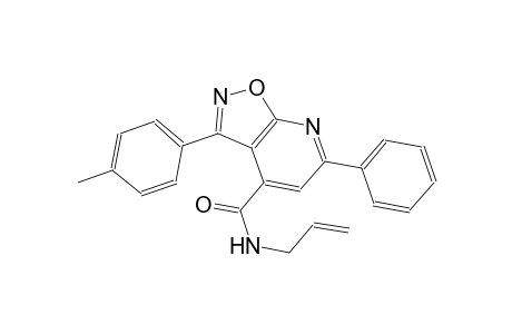 isoxazolo[5,4-b]pyridine-4-carboxamide, 3-(4-methylphenyl)-6-phenyl-N-(2-propenyl)-
