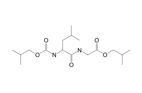 L-Leucylglycine, N-isobutoxycarbonyl-, isobutyl ester