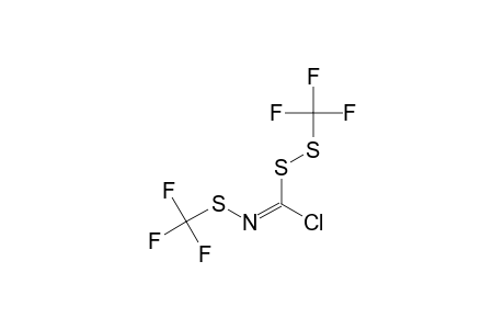 Carbonochloridimido(dithioperoxoic) acid, [(trifluoromethyl)thio]-, trifluoromethyl ester