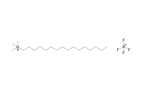 hexadecyltrimethylammonium tetrafluoroborate(1-)