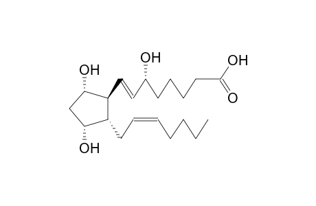 (+)-1-DECARBOXY-1-METHYL-20-NOR-19-CARBOXYPROSTAGLANDIN F2ALPHA