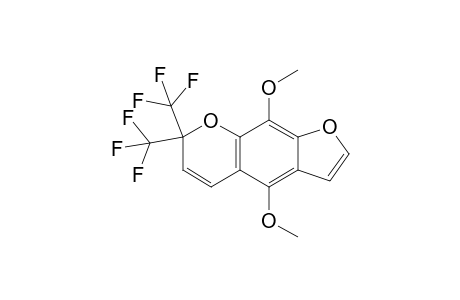 4,9-Dimethoxy-7,7-bis(trifluoromethyl)furo[3,2-g]chromene