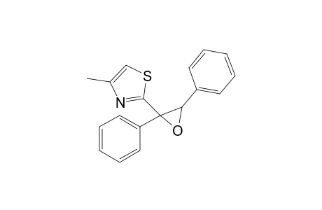 4-Methyl-2-(2,3-diphenyloxiranyl)thiazole