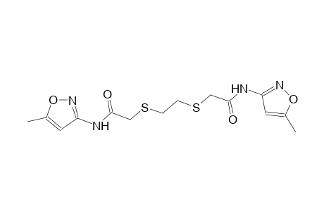 N-(5-methyl-3-isoxazolyl)-2-{[2-({2-[(5-methyl-3-isoxazolyl)amino]-2-oxoethyl}sulfanyl)ethyl]sulfanyl}acetamide