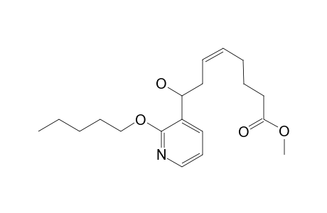 METHYL-8-HYDROXY-8-(2-PENTYLOXYPYRIDIN-3-YL)-OCT-5-ENOATE
