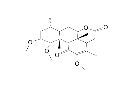 1-alpha-O-METHYLNEOQUASSIN ; 1-DIHYDRO-alpha-METHOXYQUASSIN