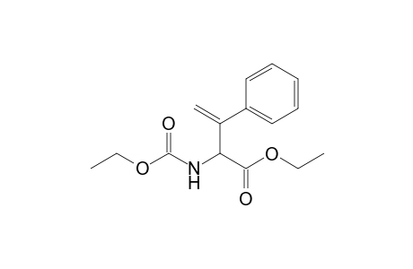 2-(carbethoxyamino)-3-phenyl-but-3-enoic acid ethyl ester